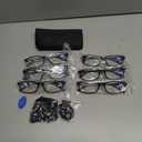 Gaoye Reading Glasses Men/Women, Eyeglasses, Blue Light Readers for Men/Women, Eye Glasses (Black), +1.25