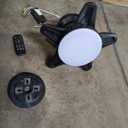 Portable Metal LED Table Lamp,3 Color Touch Sensor Control Rechargeable Desk Lamp,3-Levels Brightness Bedside Lamp,Decorators Collection Ashby Park (Nickel)