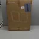 YONZEE Wall-Mounted EV Charger Protection Box  Weatherproof Charging Station Cover Case for Electric Vehicle Home Chargers, Compatible with Tesla, Standard Most EV Chargers (black)