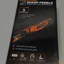 Sharp Pebble Cordless Lawn Mower Blade Sharpener Adjustable 20- 40 Angle Guide-Rotary Tool with Replaceable Sharpening Wheel Bits & Fast Rechargeable Battery Effortless Precision for Lawn Care