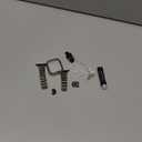 LULULOOK Compatible with Apple Watch Bands for Women 46mm 45mm 44mm 42mm 41mm 40mm 38mm, Metal Stainless Steel iWatch Strap for Apple Watch Series 11/10-1/SE Series (Black+Gold)