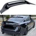 Rear Spoiler Compatible with 2019-2024 Nissan Altima Sedan S SV SR SL Rear Trunk Wing ABS Gloss Black R Style Accessories Exterior 2019 2020 2021 2022 2023 2024 (Glossy Black)