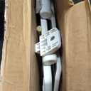 Centoco Elongated Toilet Seat, Heavy-Duty Wood Core with Plastic Scratch-Resistant Finish, Soft Close, Made in the USA, 900SC-301, Crane White (Cotton/Bright)