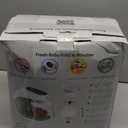 EVLA'S Baby Food Maker, Steamer, Blender, Baby Food Processor for Healthy Homemade Baby Food in Minutes, Touch Screen with 6 Reusable Food Pouches, Baby Registry Essential, White