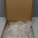 12 inch Tempered Glass Lid, Versatile Round Replacement Glass Cover for 12 inch Skillets, Pots and Pans, and Dutch Ovens - Dishwasher and Oven Safe up to 400- 30CM (Silvery)