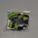 Dog Shoes, Outdoor Dog Boots Non-Slip Waterproof Dog Booties for Medium to Large Dogs 4Pcs for Winter Snowy Day, Summer Hot Pavement with Rugged Sole Green (Size 1: (2.3''x1.6'')(L*W) for 10-23 lbs)