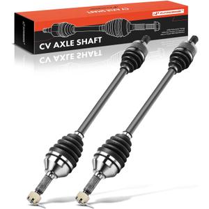 A-Premium Pair (2) Front CV Axle Shaft Assembly Compatible with Kawasaki Teryx 750 2008 2009 2010 2011 2012 2013, Driver and Passenger Side