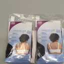 Playtex Women's 18 Hour Front-Close Wireless Bra, 4-Way TruSUPPORT Bra with Flex Back (Black), 38D, 2 pcs