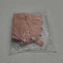 REORIA Butsmooth Women's Trendy Sexy Casual V Neck Double Lined Sleeveless Slimming Going Out Tank Top Bodysuits (Medium, Pink)