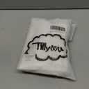 TILLYOU Waterproof Changing Pad Liners 6 Pack, 100% Cotton Reusable Cloth Diaper Liners, White