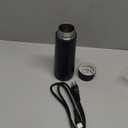 Travel Kettle, Dual Voltage Portable Electric Kettle 110V-220V-240V Smart Small Water Boiler for Tea & Coffee, 316 Stainless Steel, 6 Temperature Control and LCD Display, for Global Use (370ML)