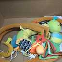 Baby Play Gym & Activity Mat, Baby Tummy time mat w 6 Detachable Toys, Promote Motor Skills & Sensory Development Mat, Newborn Infant Baby Essentials Gift.