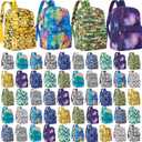 Amylove 60 Pack Bulk School Backpacks for Kids 17 Inch Masculine Color