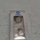 Transparent Phone Ring Holder Grip - EI Sonador Clear Cell Phone Ring Stand Holder Finger Grip Kickstand 360° Rotation, Compatible with Most of Phones, Tablets and Case (2 Silver Diamond)