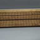 LazBlinds No Drill Bamboo Roman Shades, 22.5" W × 64" H, Eastfield Teak