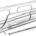 Egg Holder for Fridge,Stackable 1-4 Tiers Container,Auto Rolling Fridge Organizer for Refrigerator,Space-Saving Dispenser Holder,Refrigerator Egg Rack Transparent (2 Packs)