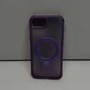 JAMCAVOR Magnetic Stand for iPhone 16e Case [Military Grade Drop Protection] with Kickstand, Matte Translucent Slim Case for 16e 6.1", Purple