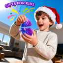 3D Printed Dragon Egg with Dragon Toys, Articulated Dragon Toys for Kids, Animals Figure Fidget Dinosaur Eggs, Kids Easter Eggs Basket Stuffers, Gifts for Boys and Girls 3 4 5 6 7 8 (Purple)