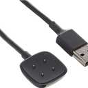 Fitbit Smartwatch Charging Cable for Sense 2, Sense, Versa 4 and Versa 3, Official Product, Black