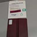 SUANPOT for Samsung Galaxy Note 20 Ultra 5G 6.9" with RFID Blocking Leather Wallet case Credit Card Holder, Flip Folio Book Phone case Cover Women Men for Samsung Note 20 Ultra case Wallet Wine Red