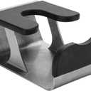 DIBTSA Espresso Tamping Station, Portafilter Holder Stand Universal for 51mm, 54mm and 58mm Portafilter, Espresso Accessories, Stainless Steel, Silver