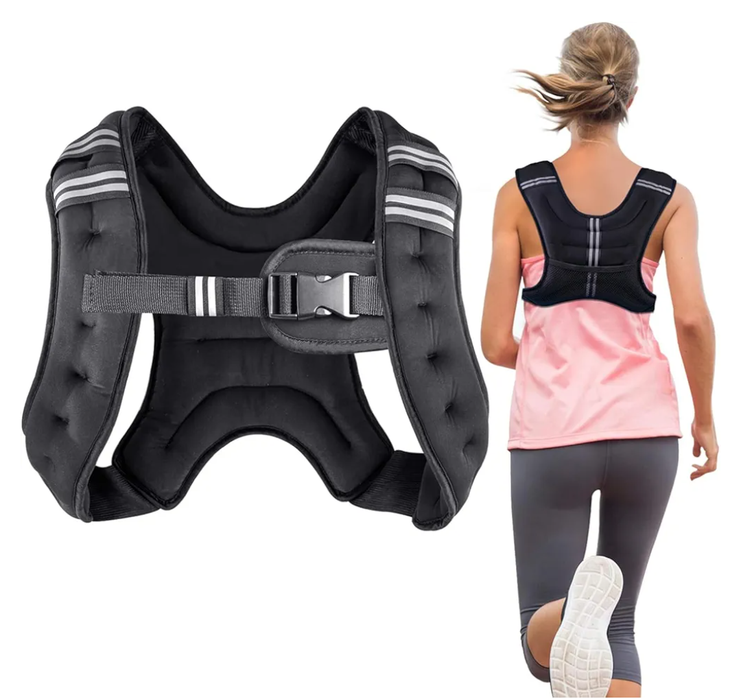 Weighted Vest Weight Vest for Men Women Kids Weights Included, Body Weight Vests Adjustable for Running, Training Workout, Jogging, Walking