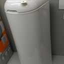 Diaper Genie Platinum Pail (Lily White) is Made in Durable Stainless Steel and Includes 1 Easy Roll Refill with 18 Bags That can Last up to 5 Months.
