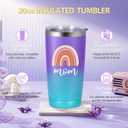 Suhctuptx Purple Gifts for Women, Birthday Gifts w/Canvas Tote Bag