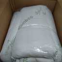 Niagara Sleep Solution Ultra Soft King Size Mattress Topper - Viscose Made from Bamboo Pillow Top Mattress Pad for Back Pain Relief - Naturally Cooling for Hot Sleepers, Sage