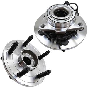 515126 Front Wheel Bearing and Hub Assembly Fit for 2009-2010 Dodge Ram 1500 Pickup, 2011 Ram 1500, 5 Lug w ABS 2 Pack