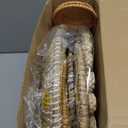 Tatuo 11 Pcs Boho Wall Basket Decor Decorative Bulrush Woven Basket Wall Decor Art Round Farmhouse Hanging Baskets for Kitchen Rustic Home Summer Decorations, Multi Sizes (Lively)