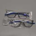 Reading Glasses Men 2 Pairs Sports Style Comfortable and Flexible Blue Light Blocking Readers for Men