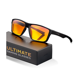Titan Gaming Glasses, Anti Blue Light Glasses Men, UV400 Protection Blue Light Blocking Glasses for Computer Eye Strain