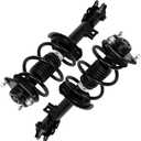 cciyu Front Complete Struts shock and Struts Fits for 2012 2013 2014 for Hyundai Sonata 2012 2013 2014 2015 for Kia Optima 1333505L 1333505R Quick Struts Assembly FWD -2PCS