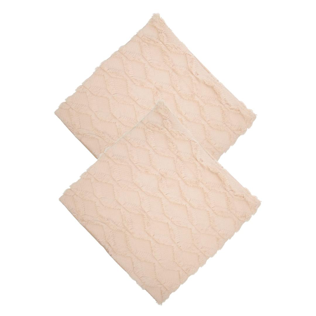 Lhkis Pillowcase 2 Pack Beage 12 x 20 In