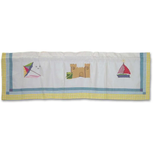 Summer Fun valance 54"w x 16"l