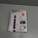 Perfect Curve Cap Rack System 36 Baseball Cap Organizer (12 clips hold up to 36 caps, Black)