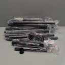 Abiglifty Room Divider Curtain Rod No Drilling, Adjustable 4-10ft(H) 28-114inch(W) Wall Divider for Room Separation, Heavy Duty Floor to Ceiling Tension Curtain Stand, Black