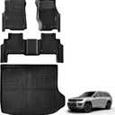 Floor Mats & Cargo Liner for 2022-2026 Jeep Grand Cherokee 5 Seats
TPE All Weather Floor Liners & Cargo Mat 4pcs Full Set Grand Cherokee Accessories Black