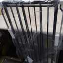 50" Extra Tall Baby Gate No Drilling, Auto Close Dog Gate, Black