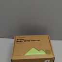 KeaBabies Baby Wrap Carrier Ring Sling - Easy to Wear, Adjustable D-Lite Baby Carrier Newborn to Toddler, Infant Carrying Shirt, Hands Free Bonding, Breathable Fabric Wearing Wrap (Copper Gray)