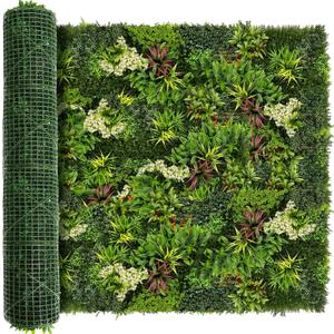 TTTM Artificial Greenery Hedge Panel Wall Decor: 96"X120" (80 SQFT)
UV-Anti, Faux Boxwood Fence, Fake Plant Background Covering, Privacy Screen Used in Outdoor Indoor Patio, Wedding Backdrop
