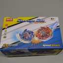 MUSTYBELT Bey Battling Top Burst Gyros Toy Set Toy Gift for Children Boys Ages 6 8 10 12+ Combat Battling Game 10 Burst Spinning Tops 3 Two Way Launchers Grip Starter