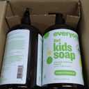 Everyone 3-in-1 Kids Soap, Body Wash, Bubble Bath, Shampoo, 32 Ounce (Pack of 2), Tropical Coconut, made with Essential Oils for Toddlers, tweens and teens