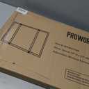 PROWORX Adjustable Window Screens Expandable, 2 Pack 15" H x 21"-40" W Horizontal and Vertical Adjustable, Durable Replacement Screens for House Windows, Aluminum Frame with Repair Tape, Safety Rope