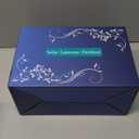 2 Pack Solar Lanterns Outdoor Hanging Cardinal Garden Decorative Christmas Lantern Birthdays Gifts for Women Mom Grandma Metal Waterproof Solar LED Light for Yard, Patio, Lawn, Porch, Backyard