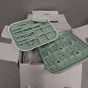 Momcozy Bottle Sterilizer and Dryer, Modular Nesting Space Saving Design, 6 Bottles Capacity, 4 in 1 Compact Sterilizer for Baby Bottles, Breast Pump Parts & Newborn Essentials, Drying Rack Included