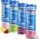 Nuun Sport Electrolyte Tablets for Proactive Hydration, Mixed Flavors, 4 Pack (40 Servings)