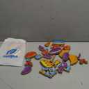 Coogam Dinosaur Snap Together Building Toys, Wooden Take Apart Dinosaur Playset, STEM Montessori Educational Fine Motor Skill Toy Gift for 3 4 5 Years Old Kids