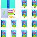 Fun Express Prayer Journal Craft Kit for Kids - DIY Journaling Supplies & Arts and Crafts for Kids Ages 8-12 | Sunday School Crafts & Bible Crafts | Makes 12 Journals | Perfect Gifts for Girls 8-12